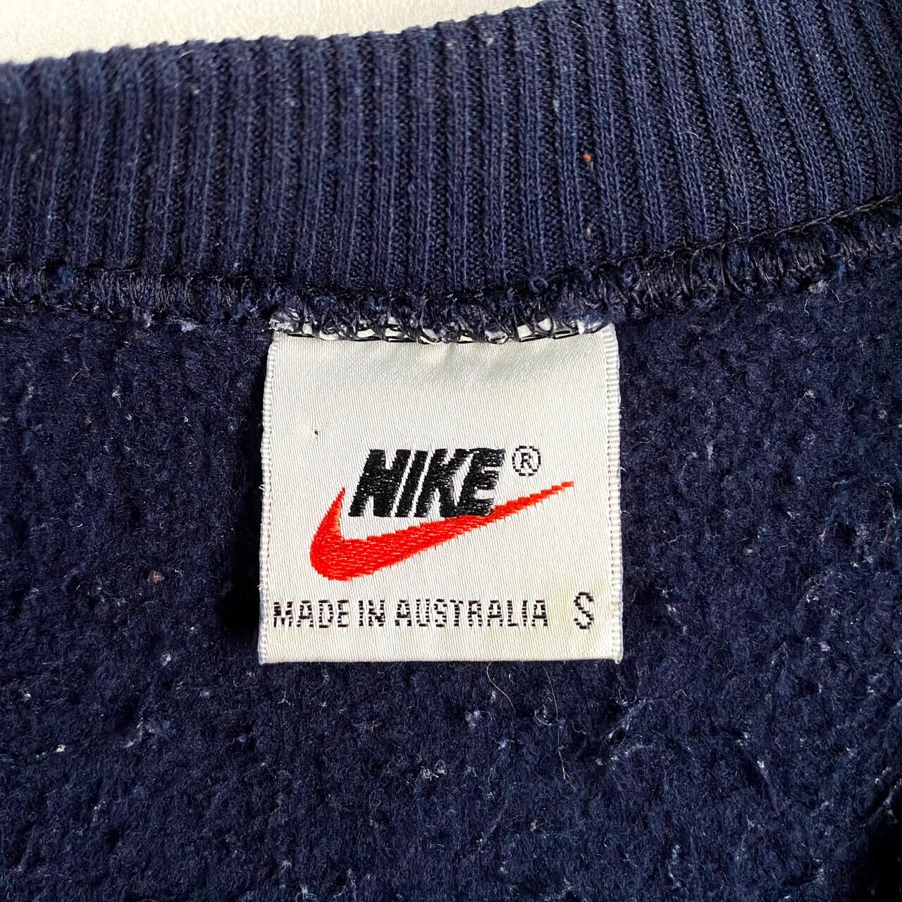 90年代 NIKE ナイキ スウォッシュ バック ロゴ 刺繍 スウェット