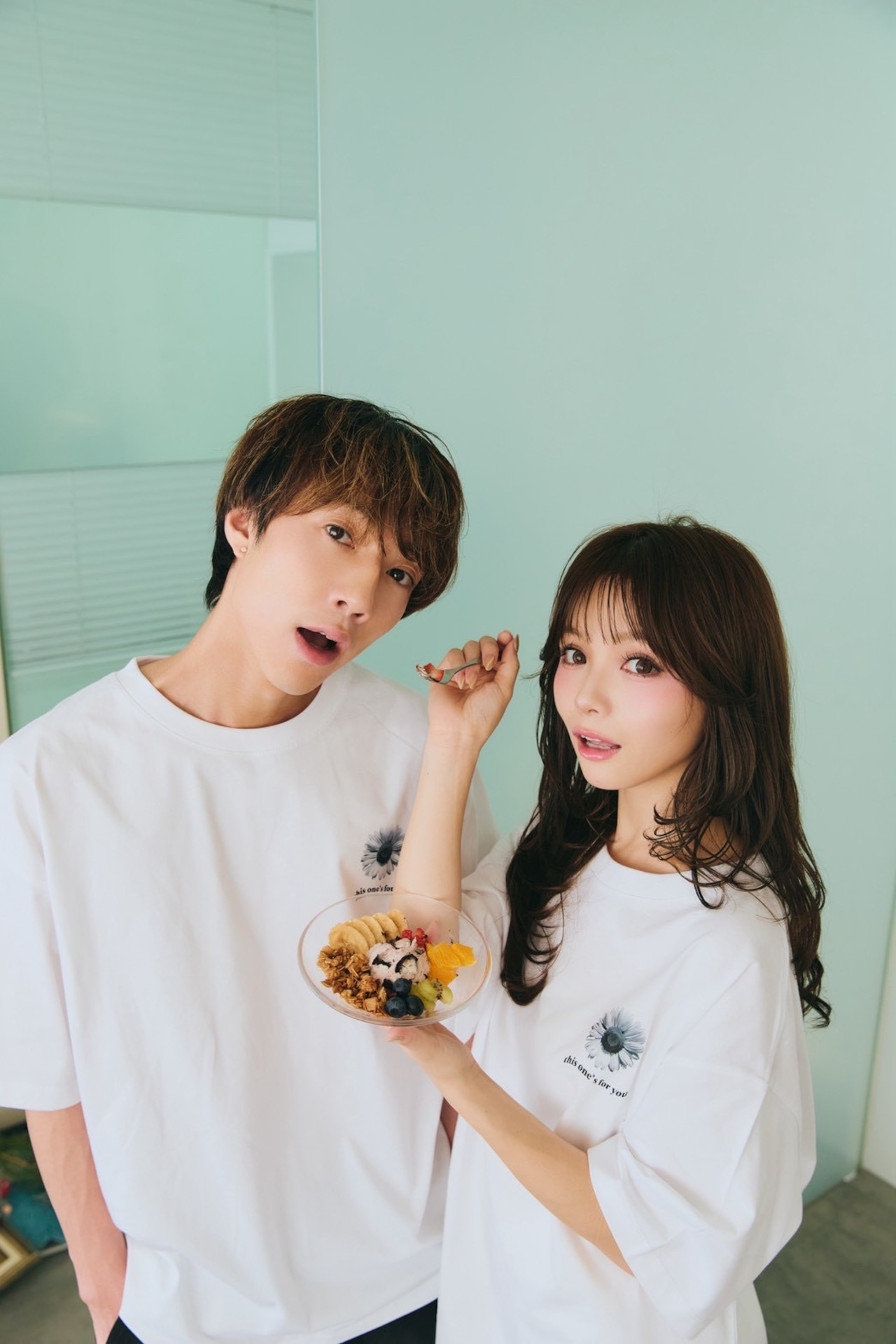 slow bloom T-shirt (ホワイト)