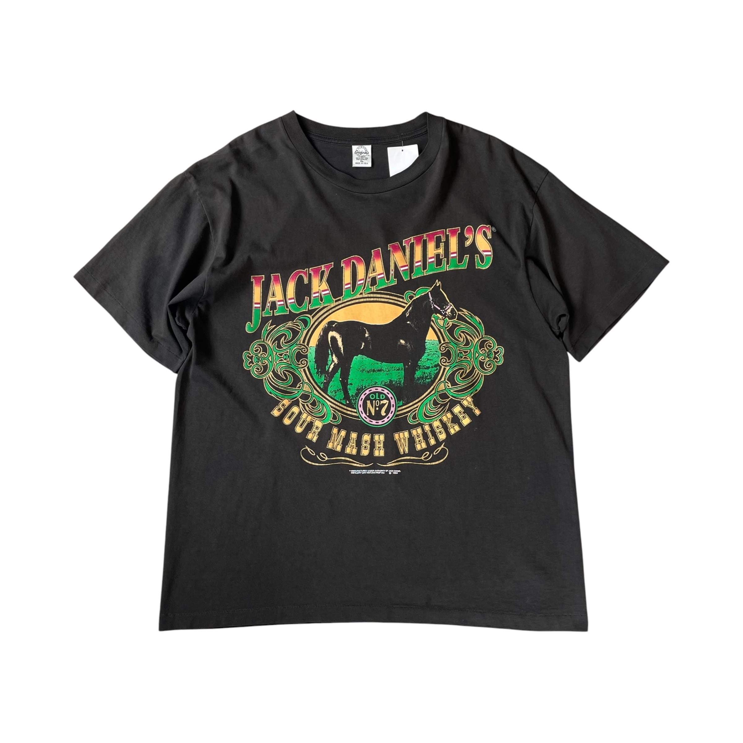 1993s JACK DANIELS "Horse" T-shirt