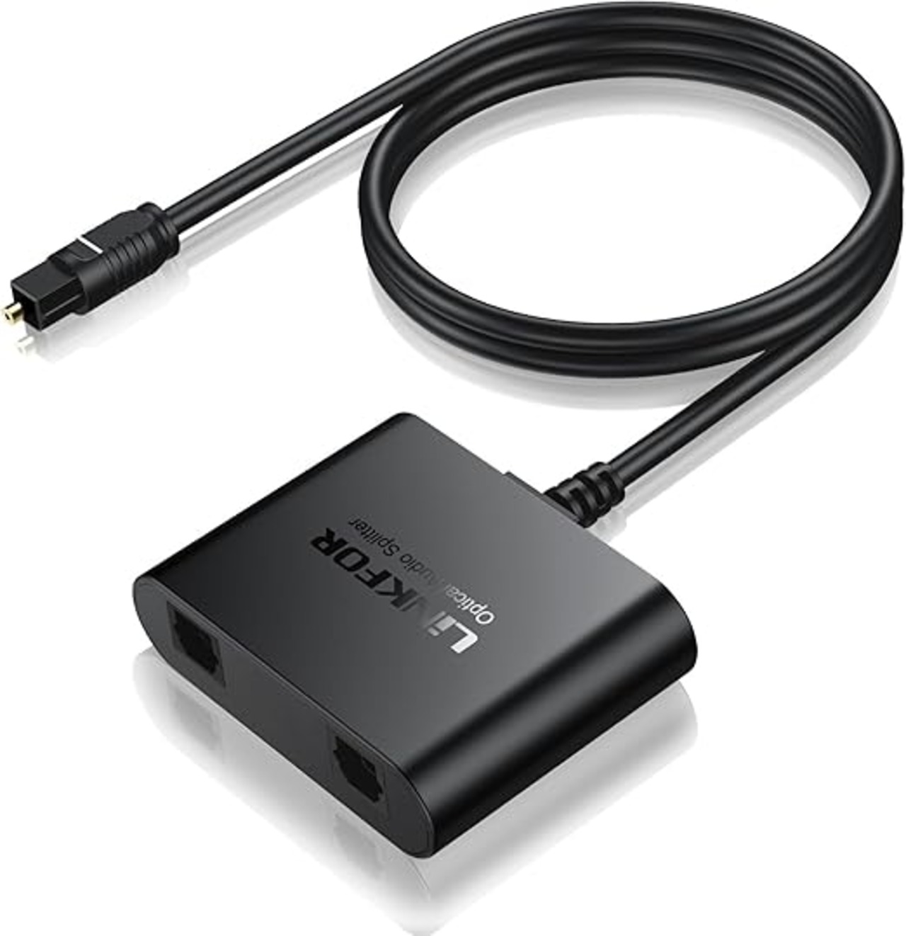 Generic Stb LiNKFOR SPDIF/TosLink 光デジタル 分配器 1入力2出力 LPCM2.0 DTS Dolby-AC3に対応 PS3 ...