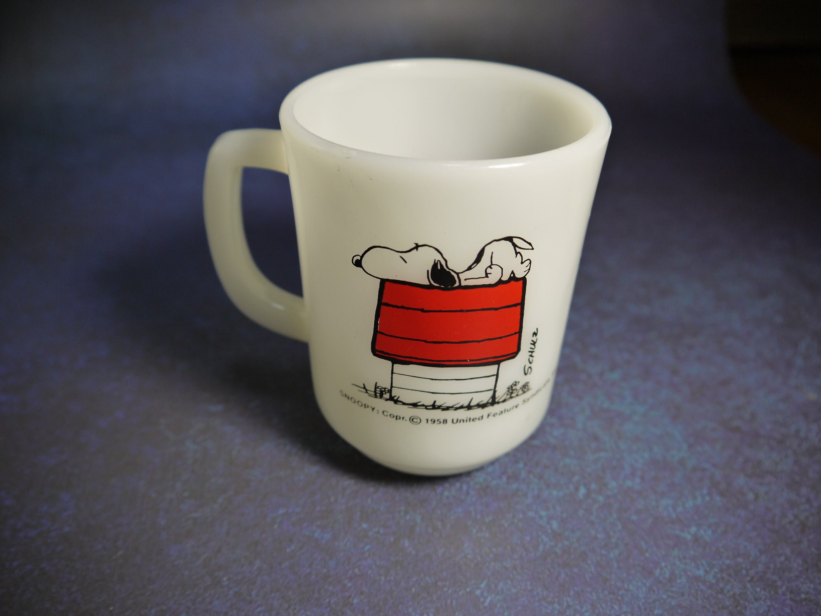 Fire King マグカップ Peanuts Snoopy #007654 | shopqooショップ♪♪クウ