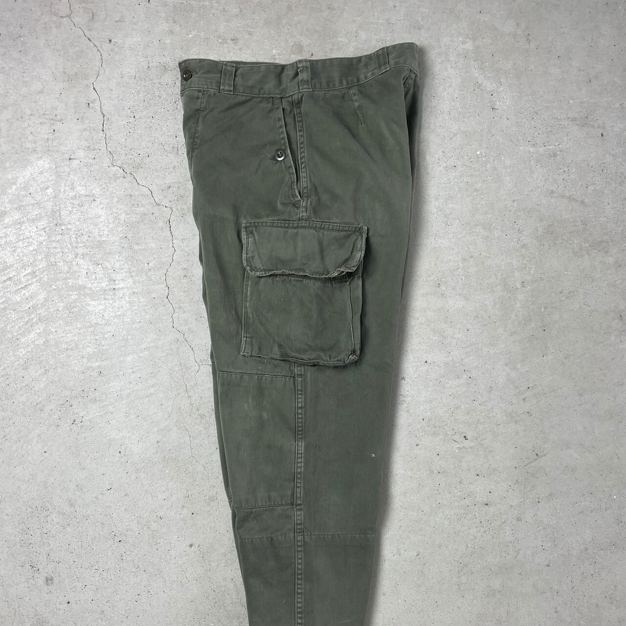 70年代 フランス軍 M-64 カーゴパンツ ミリタリーパンツ メンズW28相当 