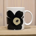 marimekko マリメッコ  UNIKKO ウニッコ 廃盤マグ(ブラック)