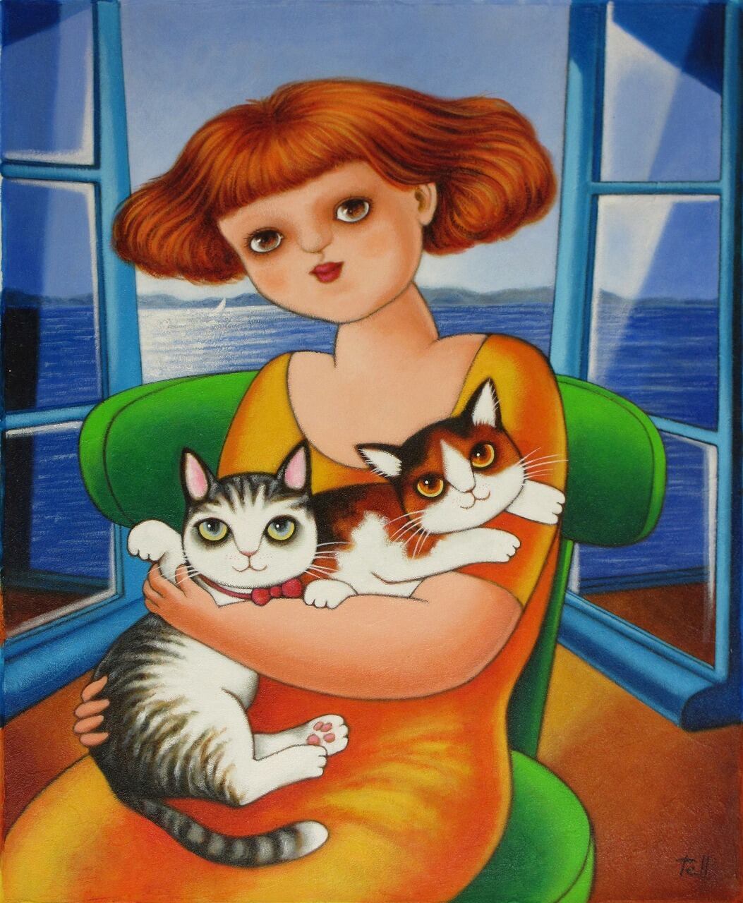 窓辺でリフレッシュ | Taking fresh in the window