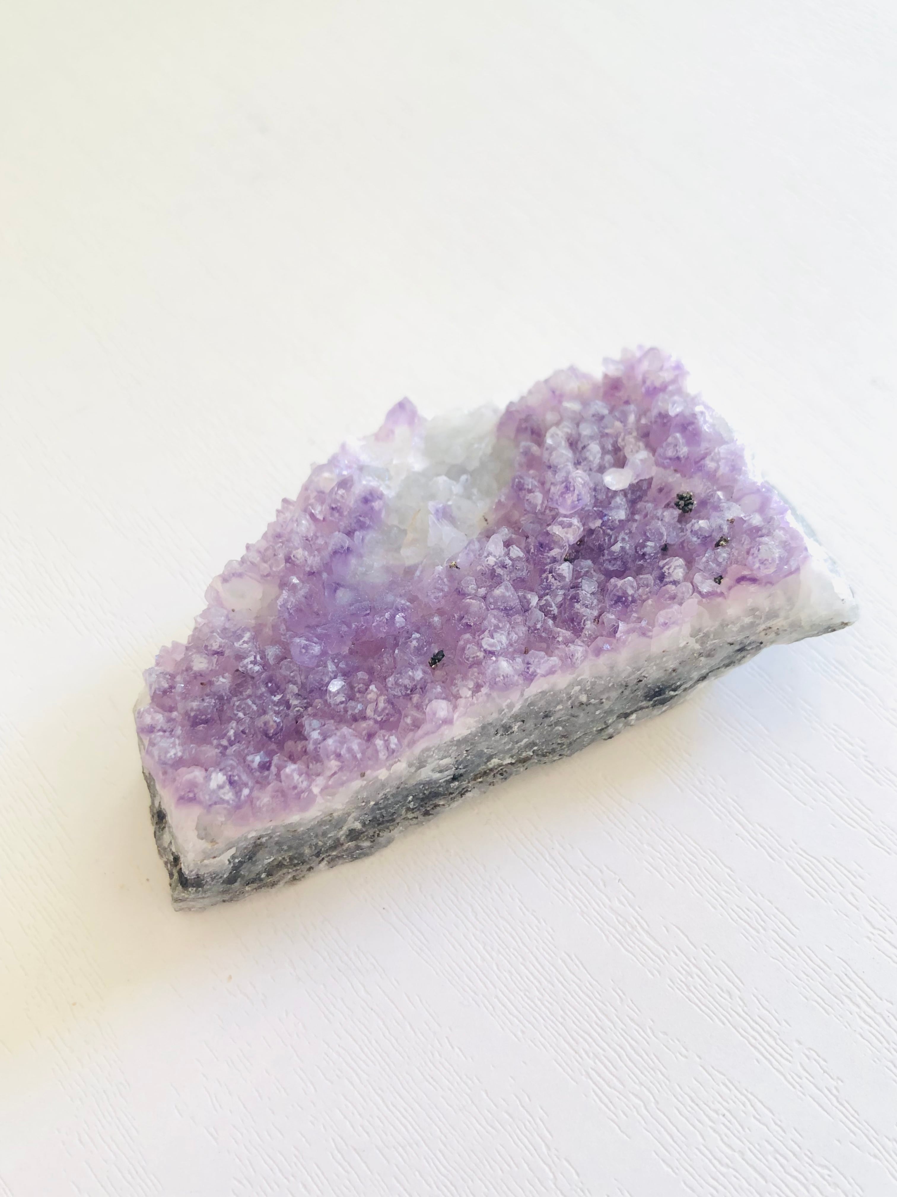 レア!ブルガリア産アメジストのクラスター⑤