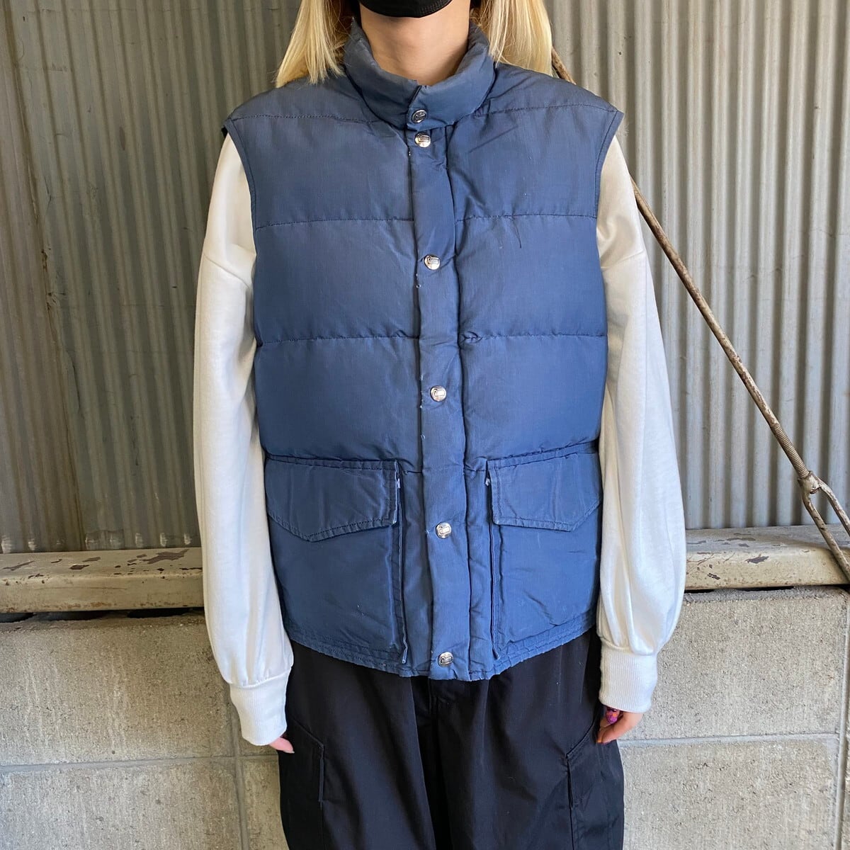 WOOLRICH ウールリッチ ダウンジャケット/ダウンベスト -(L位) 黒