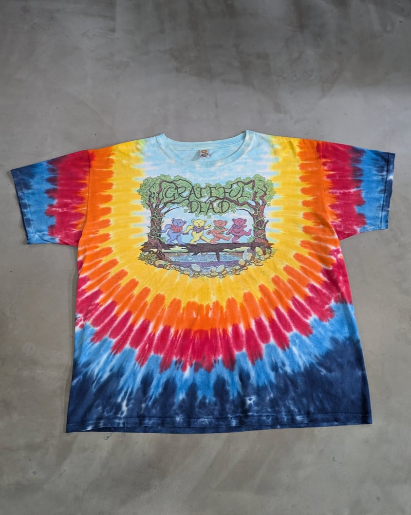 90's Grateful Dead "DEAD BEARS " tie dye tee 小岩店