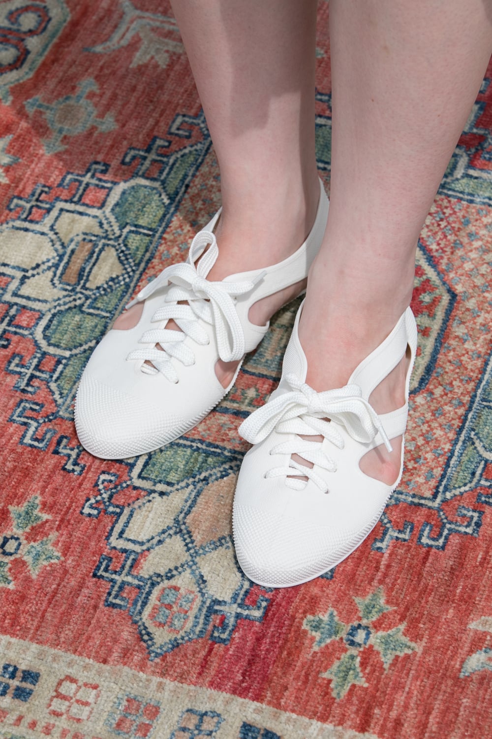 F TROUPELiberty × bathing shoes WHITE K   ACCIDENT online shop