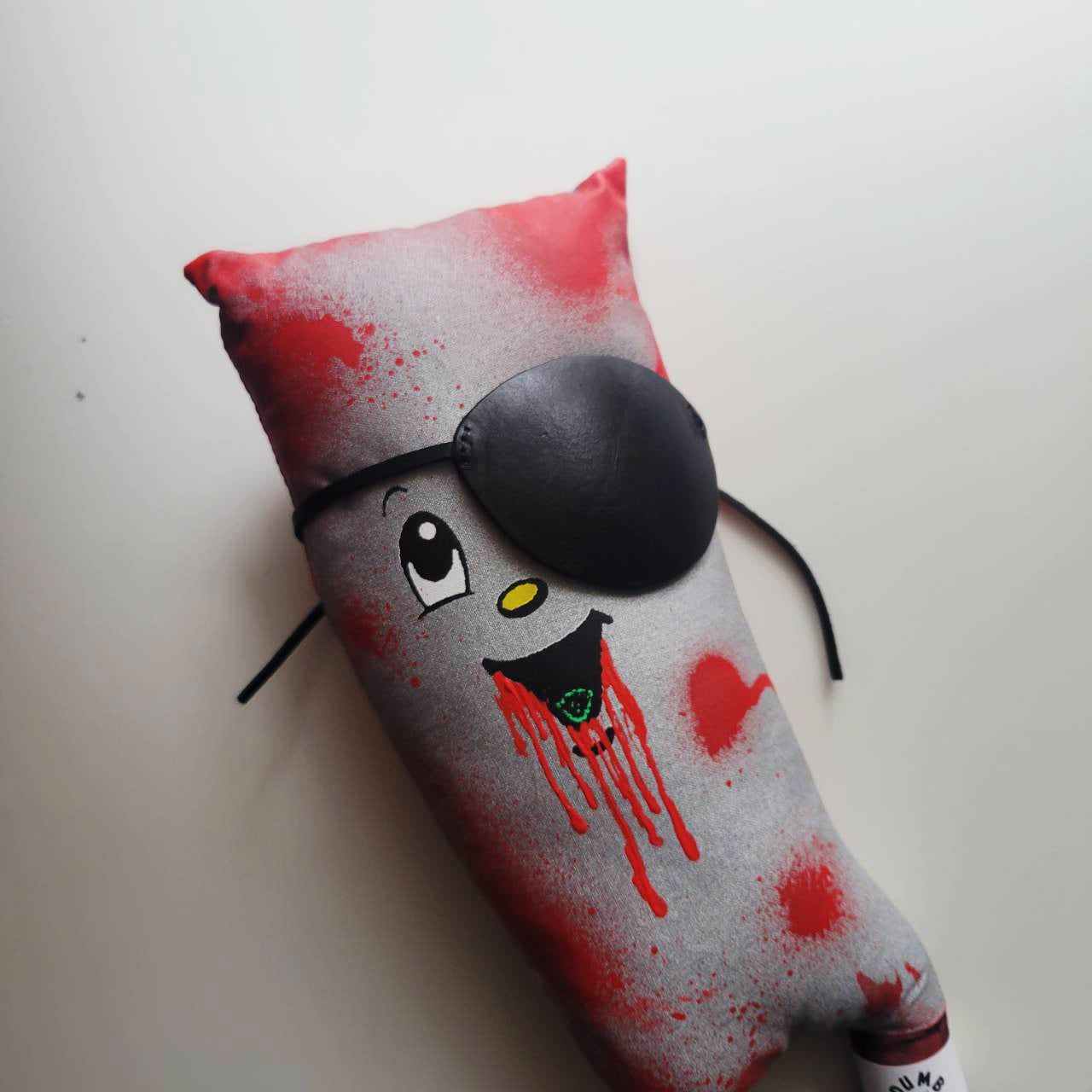 ||||| Dumb Friends "Eye Patched Chinese KNIFE MAN" PLUSH TOY