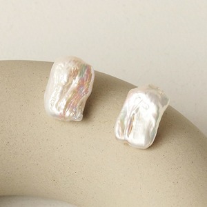 plain pearl pierce/earring　＜a233＞