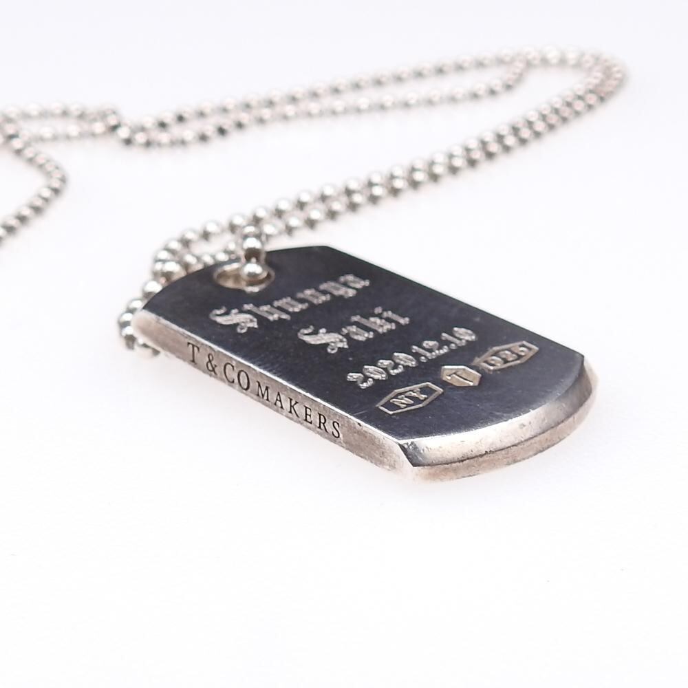 正規品】ティファニー 1837 メイカーズ I.D.タグ ネックレス 正規品】ティファニー 1837 メイカーズ I.D.タグ ネックレス