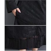 エンブロイダリー シャツワンピース 00174