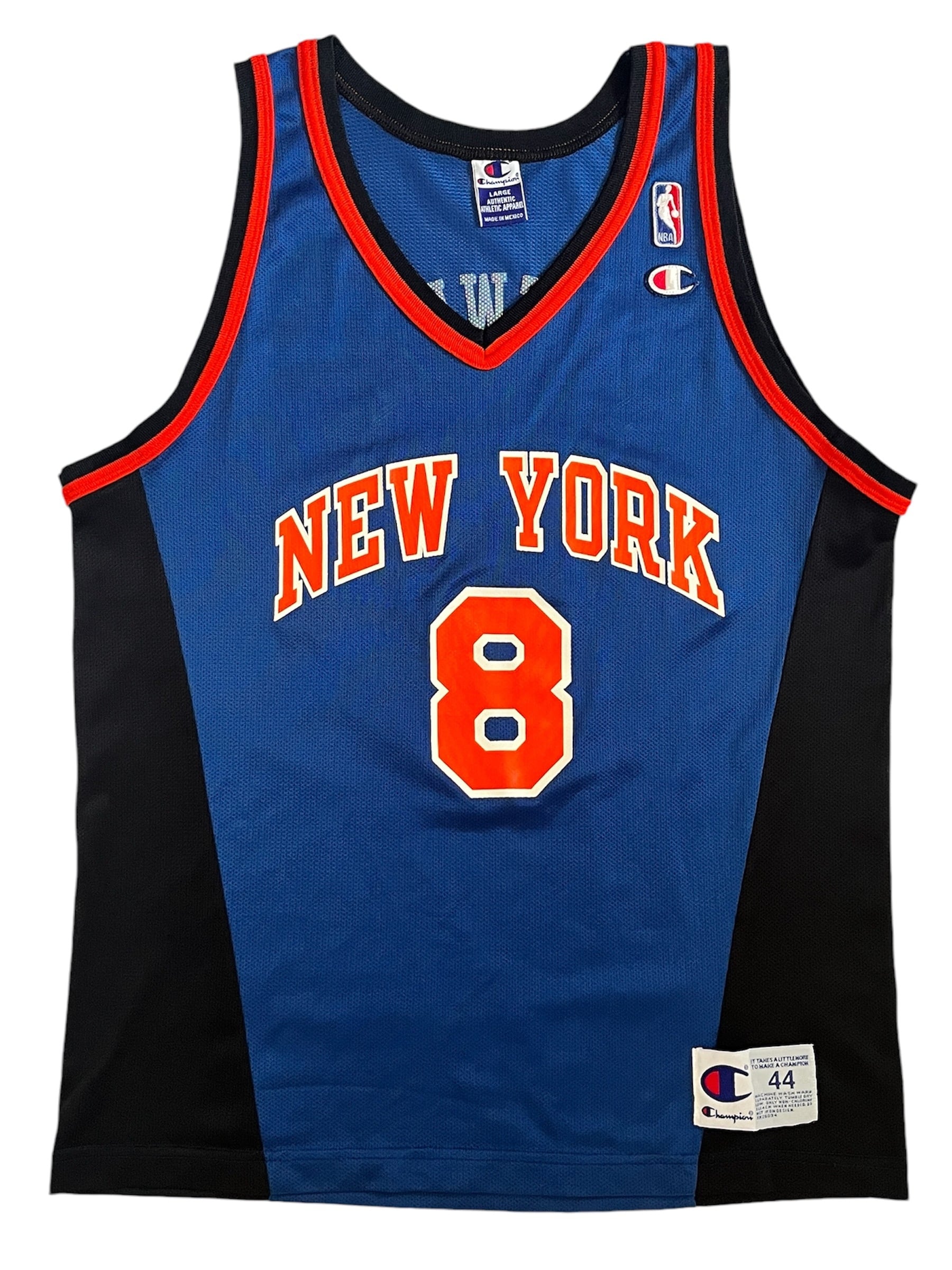 チャンピオン NBA ホーネッツ ラリー・ジョンソン #2 ジャージー タグ付き