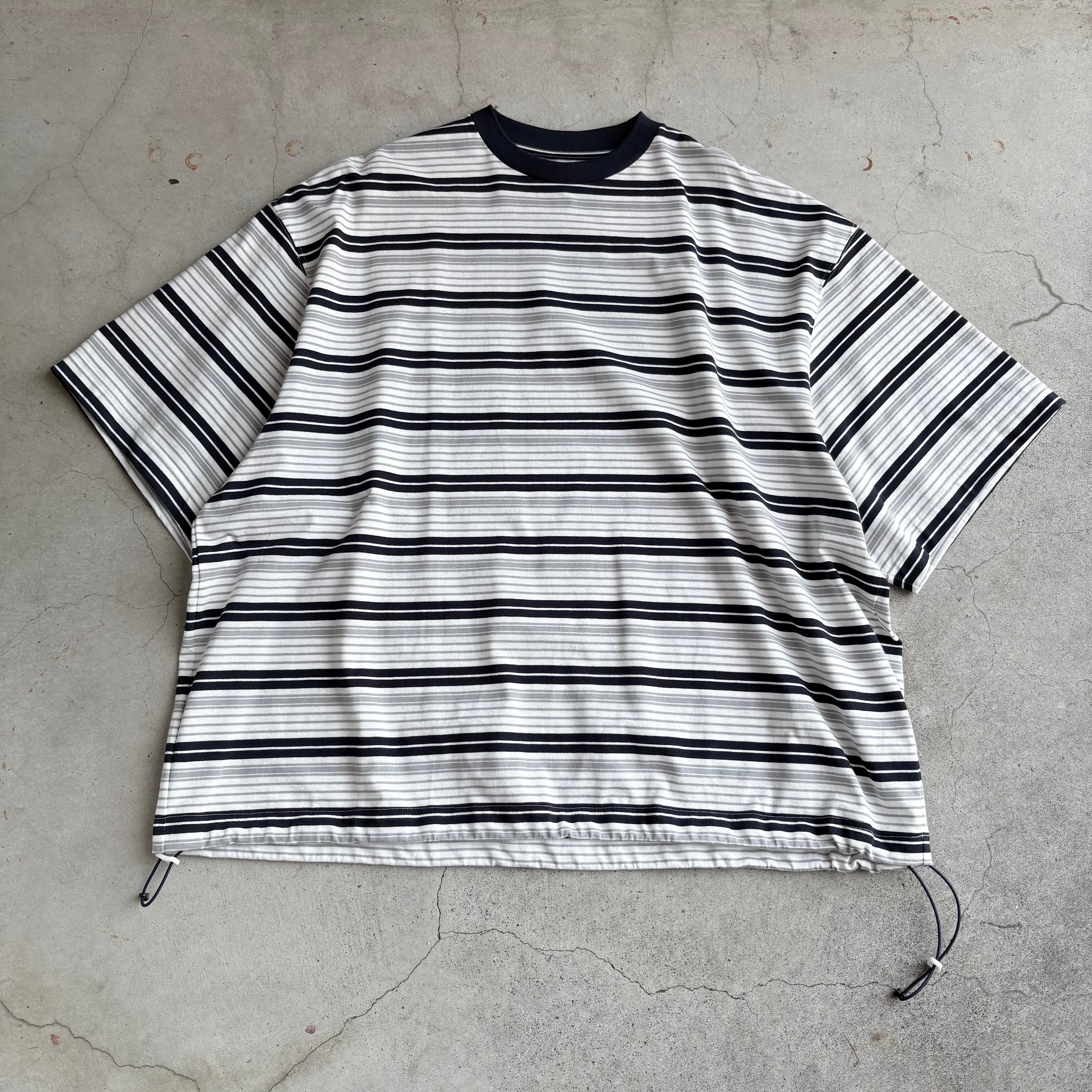 is-ness / Border Balloon T-Shirt | distrad