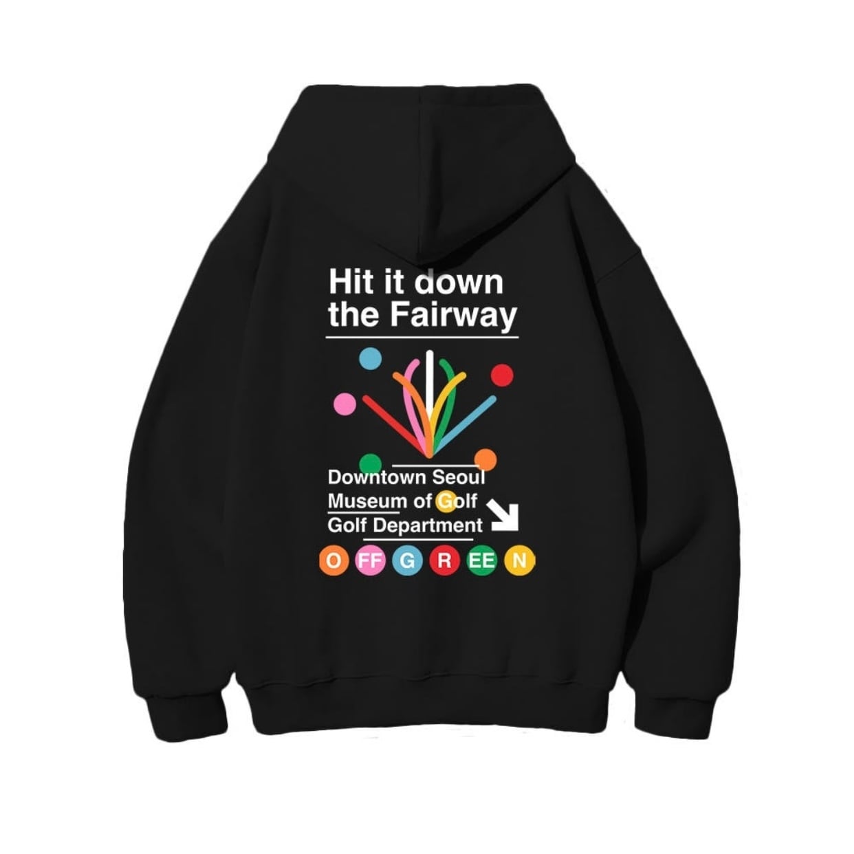 GOLF DEPT.dark green パーカー | off-green.japan
