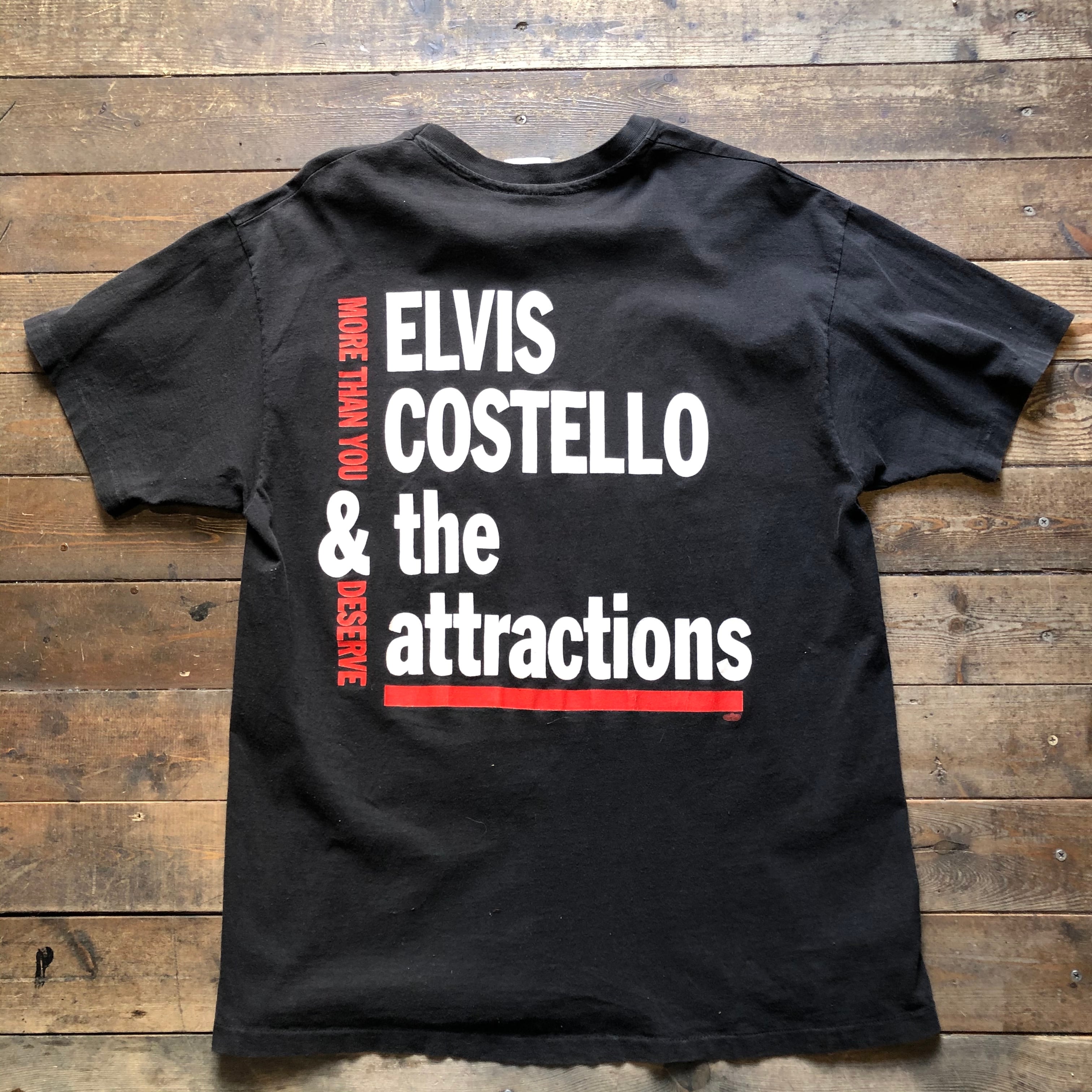 90s ELVIS COSTELLO エルヴィスコステロ RockTシャツ | LITHIUM 90s ELVIS COSTELLO エルヴィスコステロ RockTシャツ | LITHIUM