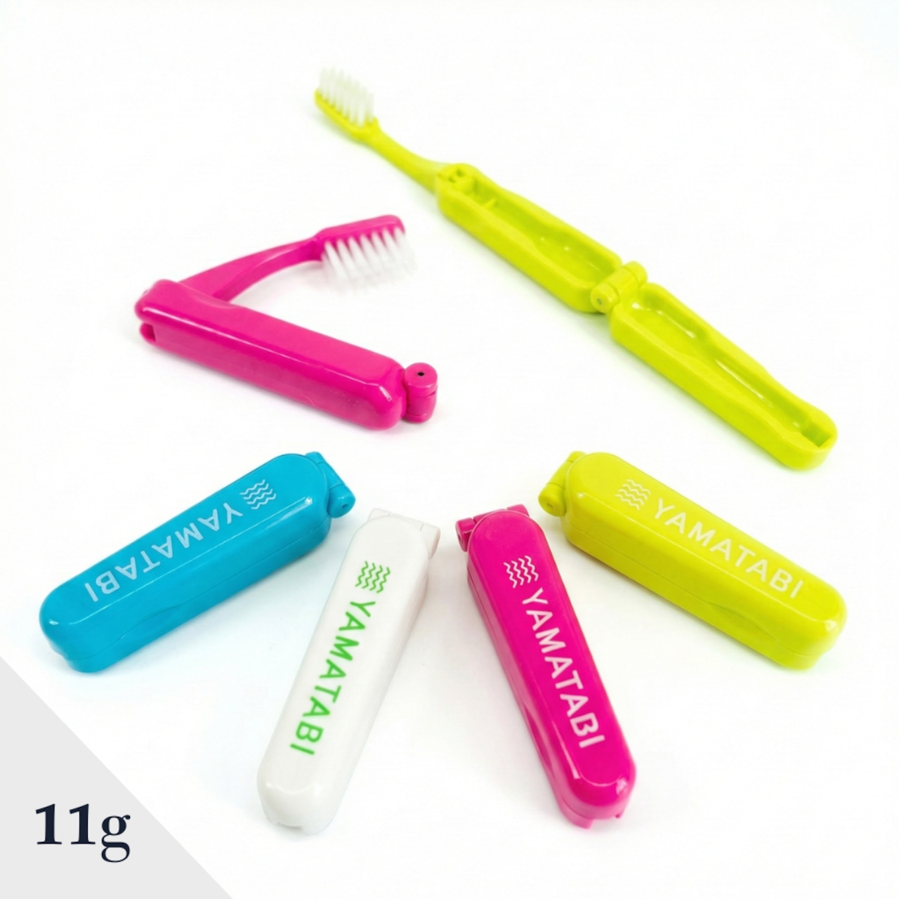 軽量コンパクト 山旅の歯ブラシ