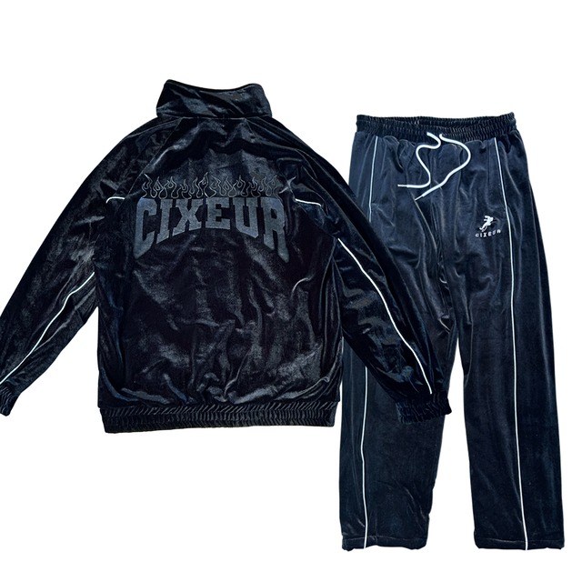 Velor Set-up "RICH BLACK"