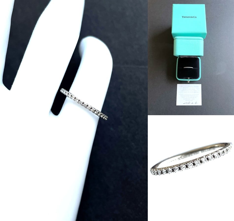 TIFFANY ティファニー フル エタニティ リング BELGIUM ダイヤモンド