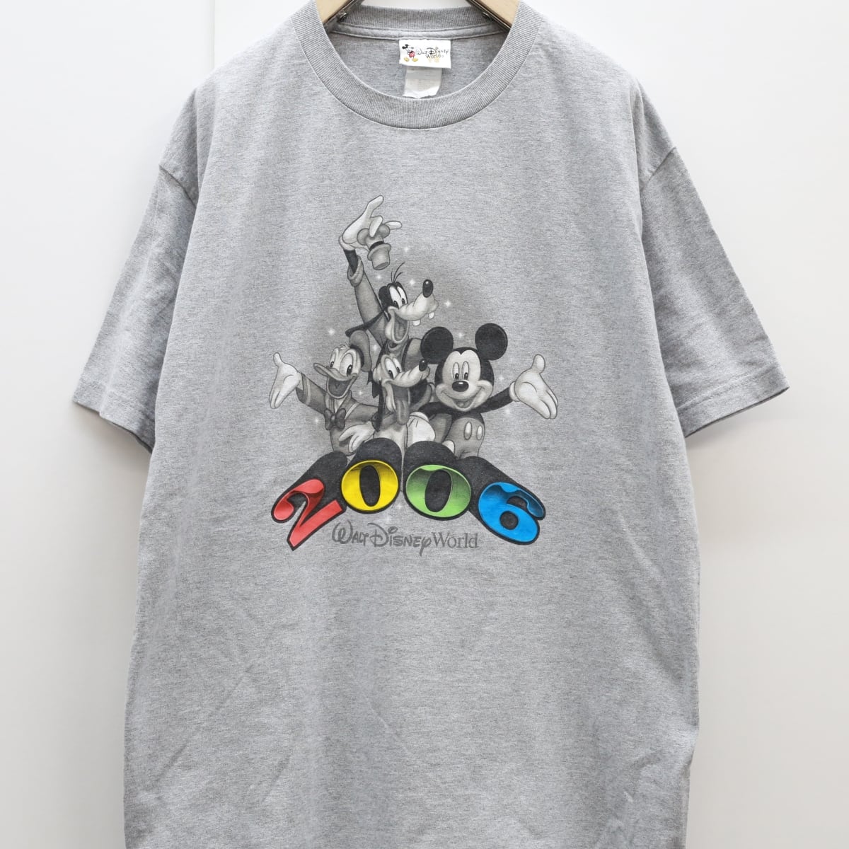 ウォルトディズニー 2006年製 半袖 Tシャツ ミッキー ドナルド ...