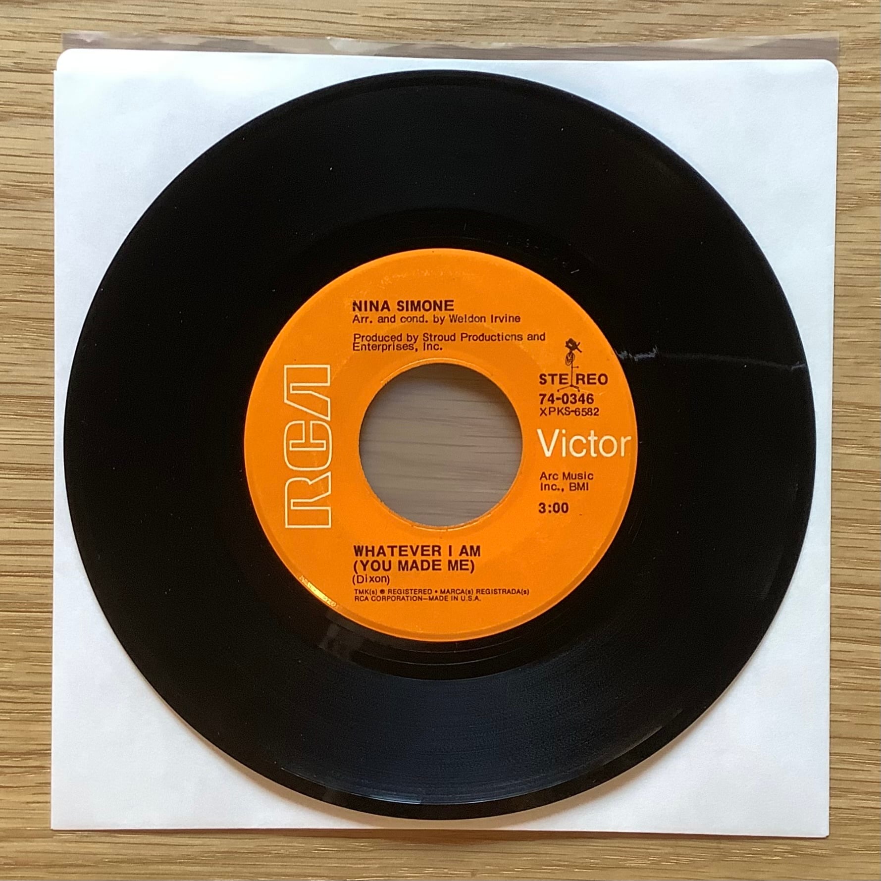 AFRIQUE / A: SOUL MAKOSSA (LONG VERSION) / B: SOUL MAKOSSA (SHORT