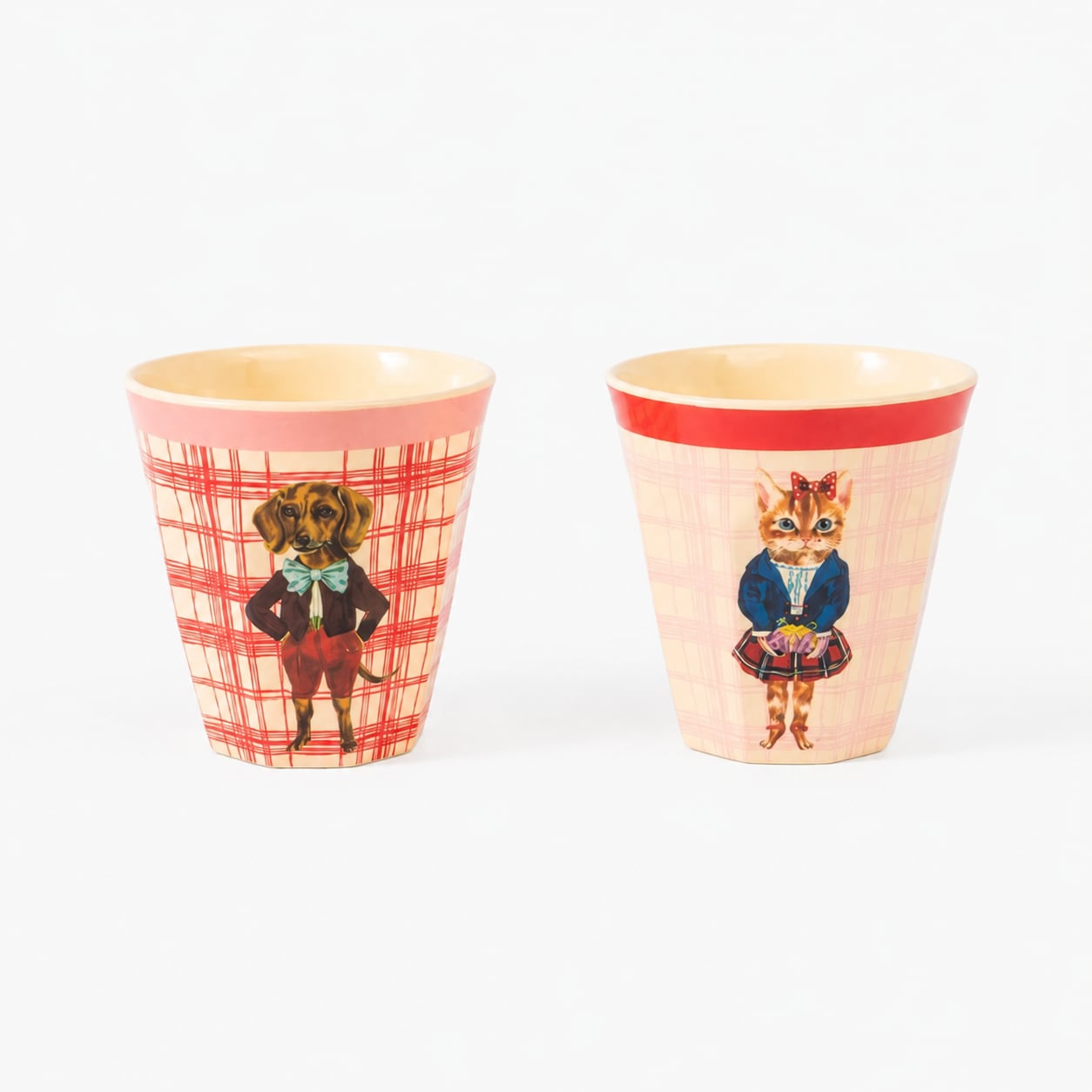 【rice × Nathalie Lete】メラミンカップ スモール 160ml|ドッグ・キャット