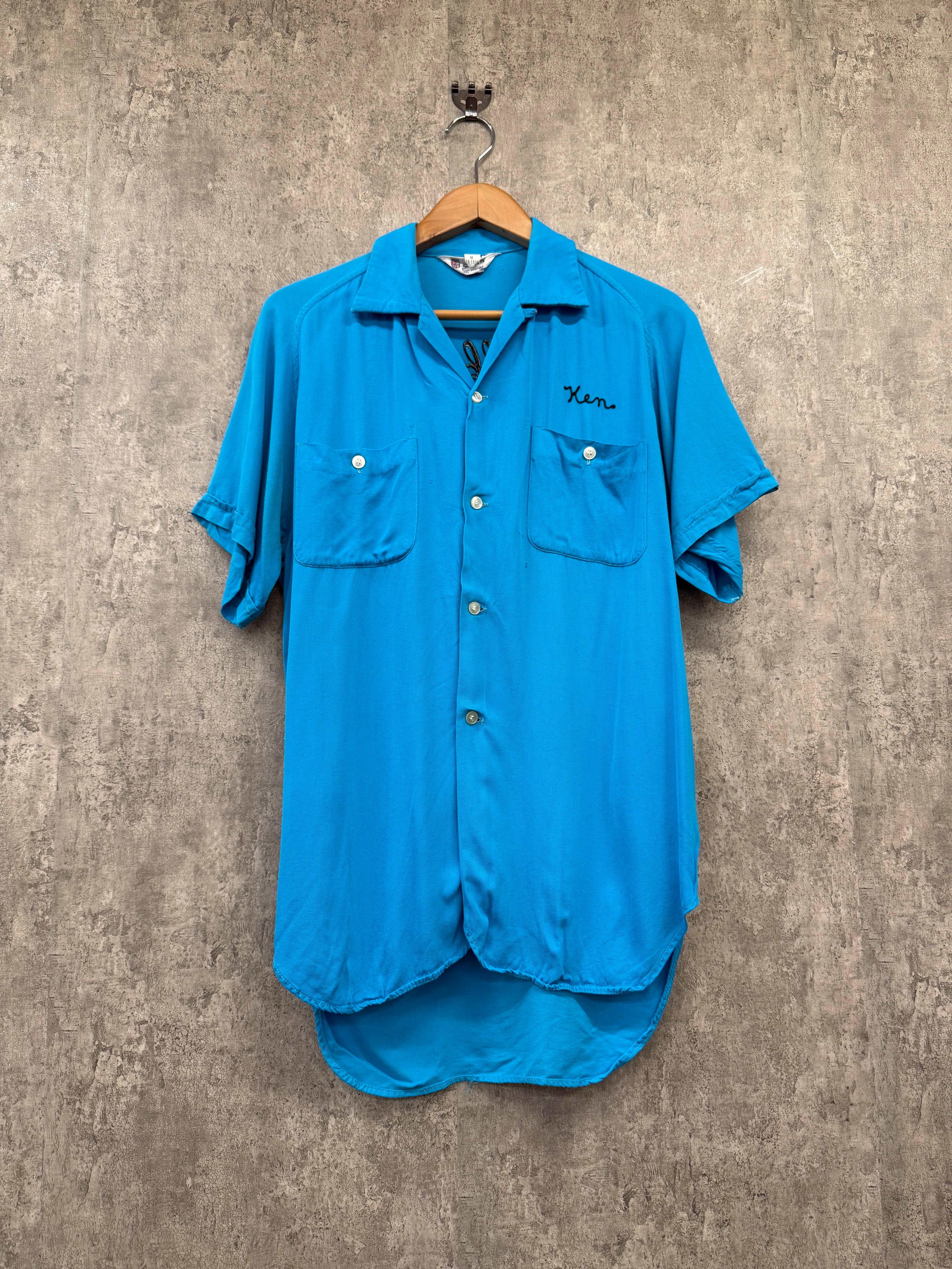 50's ボーリングシャツ　レーヨン 50s Swingster レーヨンボーリングシャツ | odda clothing