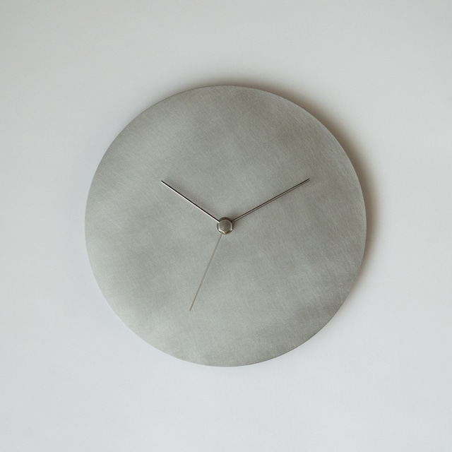 【受注製作】＜HOTOLI別注仕様＞壁掛け時計 / アルミニウム　minimal wall clock <Special edition for HOTOLI> / aluminum
