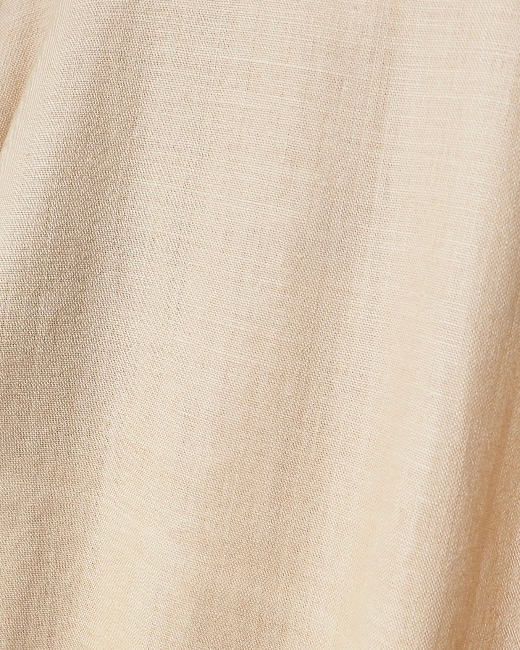 " PAPAS " Soft Light Beige color vintage loose Linen jacket