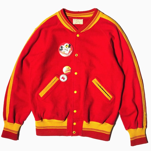 Vintage 50's【WILSON ATHLETIC GOODS MFG. CO. INC.】Stadium Jacket