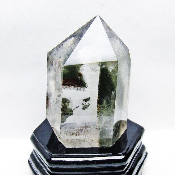 グリーンファントム 六角柱 台座付属 一点物 152-3838