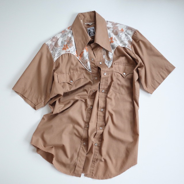 70s western S/S shirt