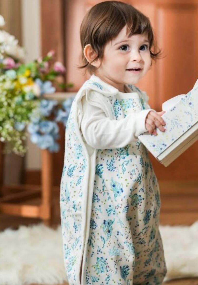 Haruulala　[baby]オーガニックコットンスリーパー　ヒカリエ　　（ギフトBOX付き）