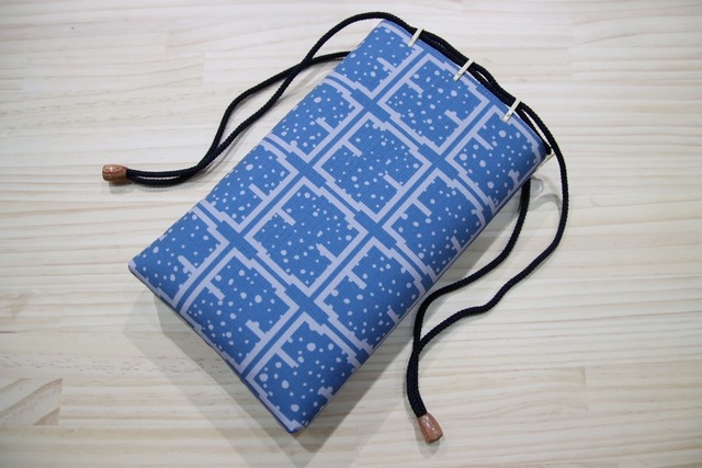 【合切袋　青】