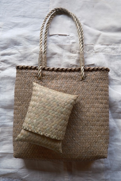 水草ミニバッグとポーチSET