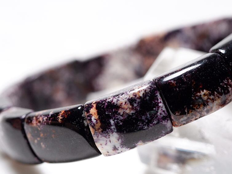 G-235 天然石 杉石 スギライト バングル 恋愛運 お守り 内径62mm G-235