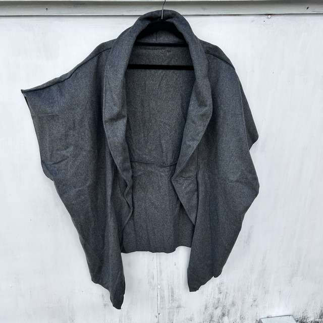 ビッグポンチョカーディガン