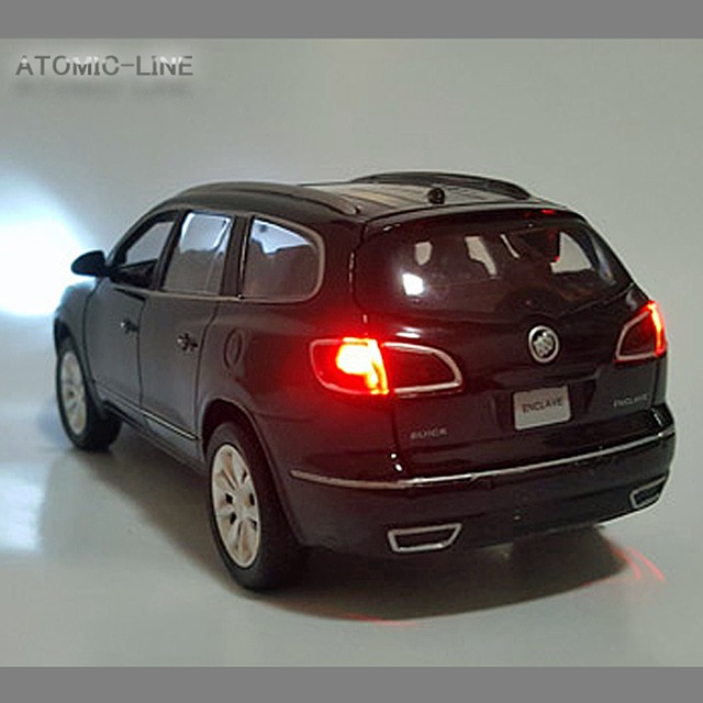 ビュイック エンクレイブ 1/32 ミニカー 全2色 ライト点灯 合金モデル 模型 ジオラマ