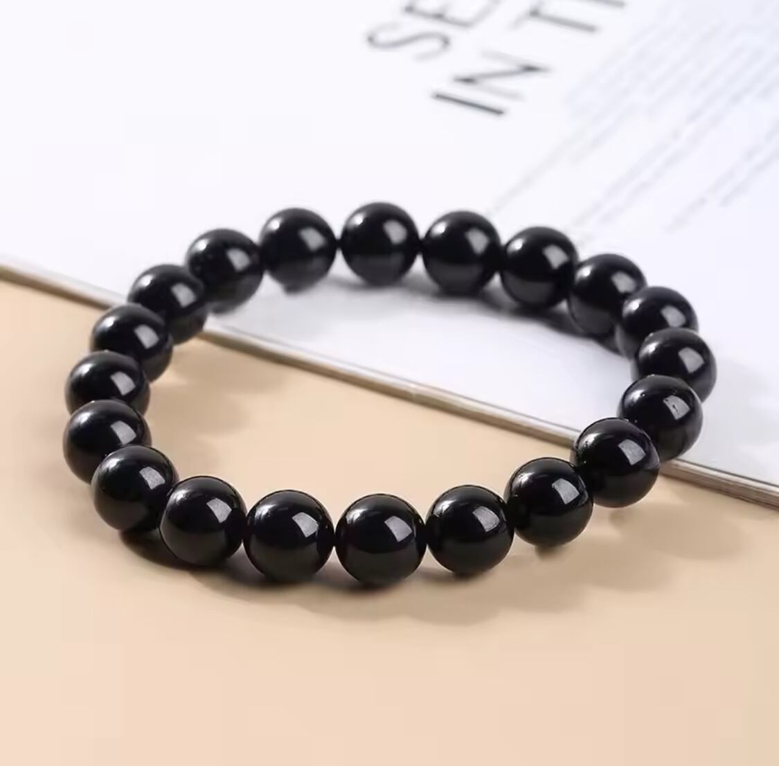 ブラックトルマリンブレスレット8mm19cm