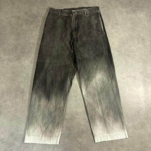 YOKO SAKAMOTO 22SS グラデーション ワイドパンツ 製品染め