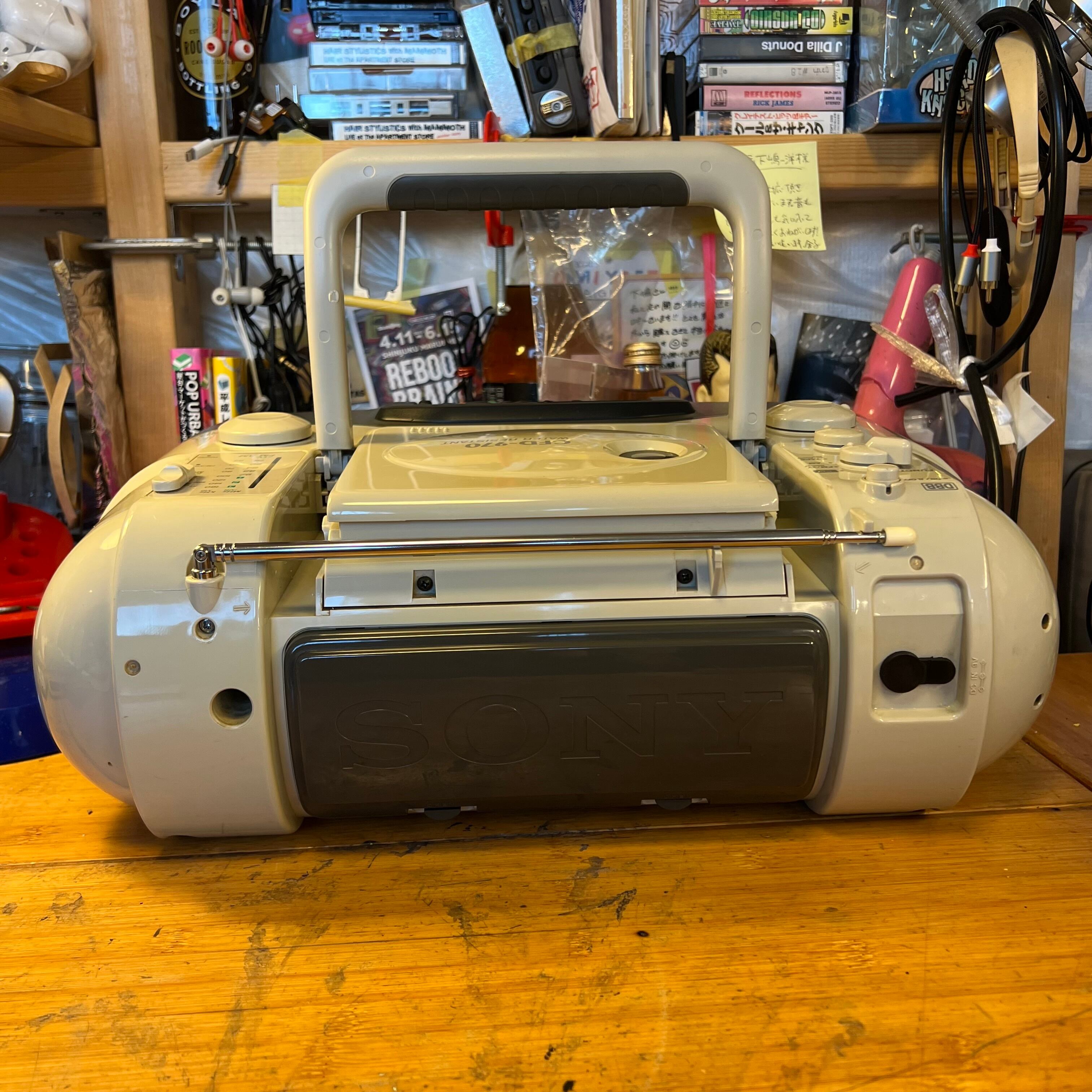 レア美可動品] Sony Field CFD-970 CDラジカセ | stability