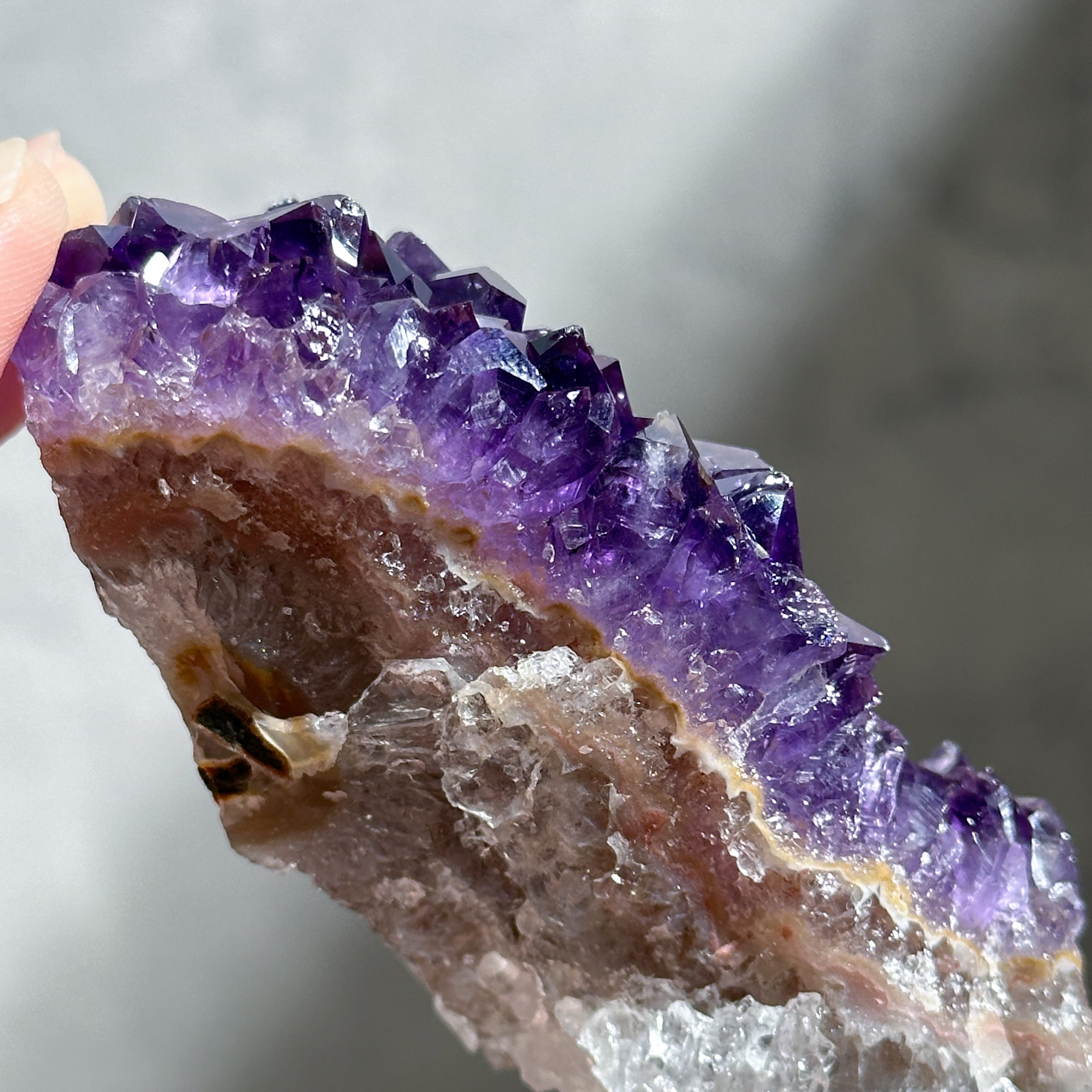 テリ◎ウルグアイ産アメジスト 原石24◇ Amethyst ◇天然石・鉱物