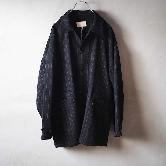 YOKO SAKAMOTO / ANTIQUE SUIT SHIRT BLK