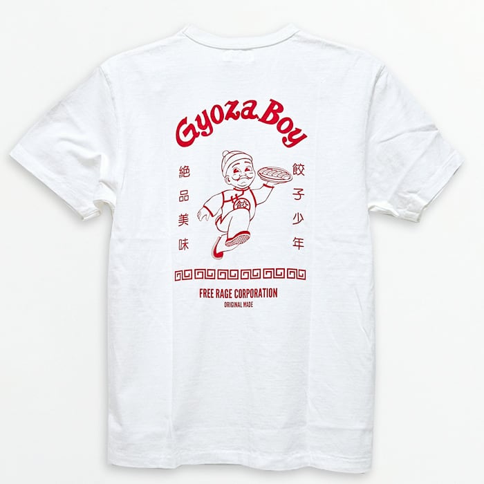 freerage Tシャツ バックプリント メンズ GyozaBoy フリーレイジ 日本