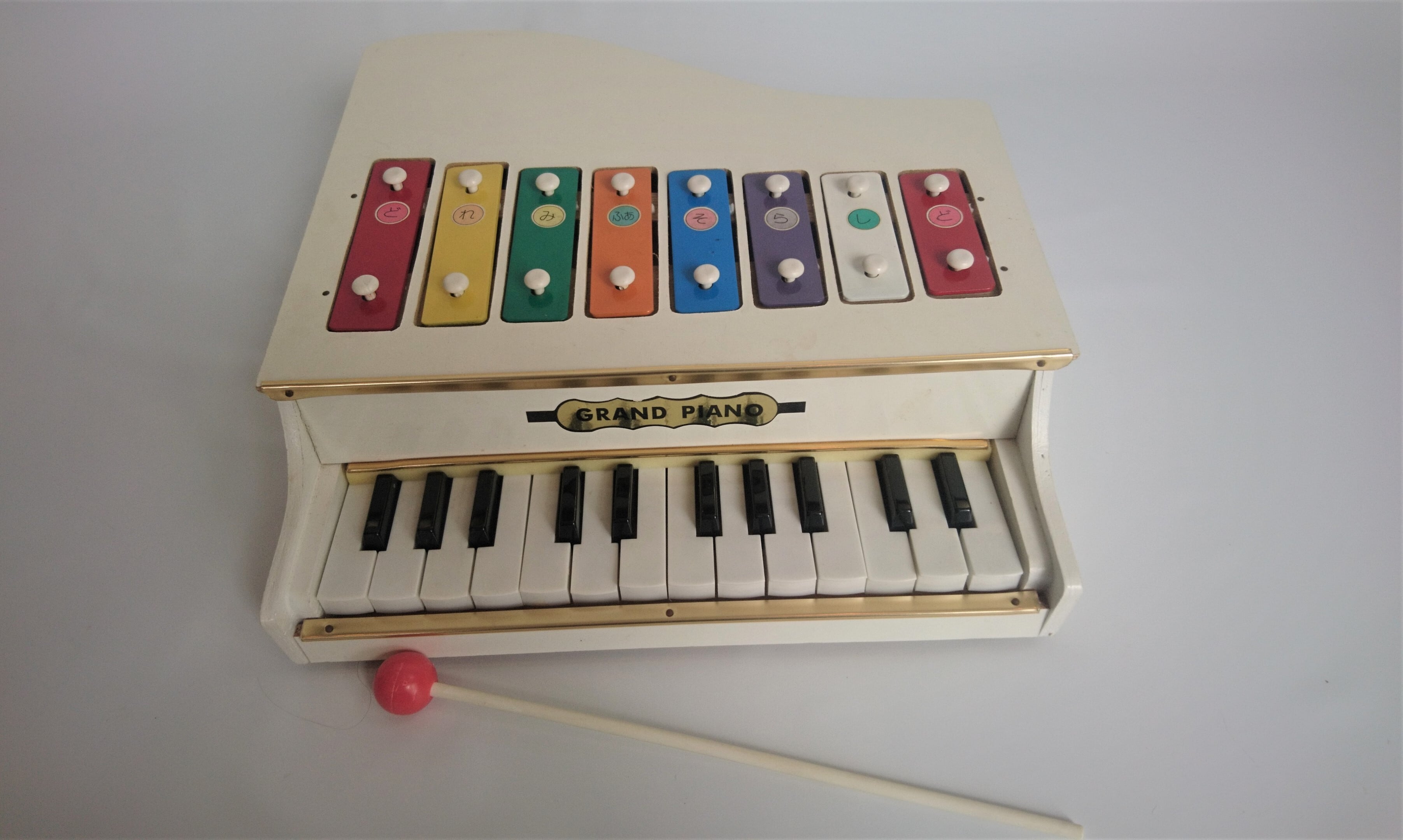 鉄琴　音楽　昭和　アンティーク　楽器 中古〕レトロ鉄琴 | おもちゃ楽器.com