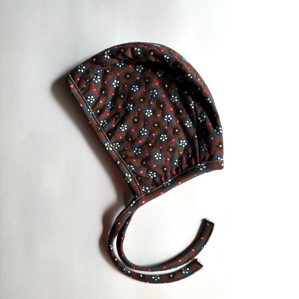& pal Flower Quilted Bonnet【42-46cm】Bordeaux