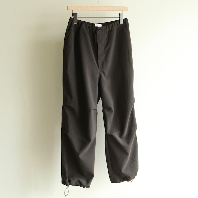STILL BY HAND【 mens 】garment-dye 4tuck pants