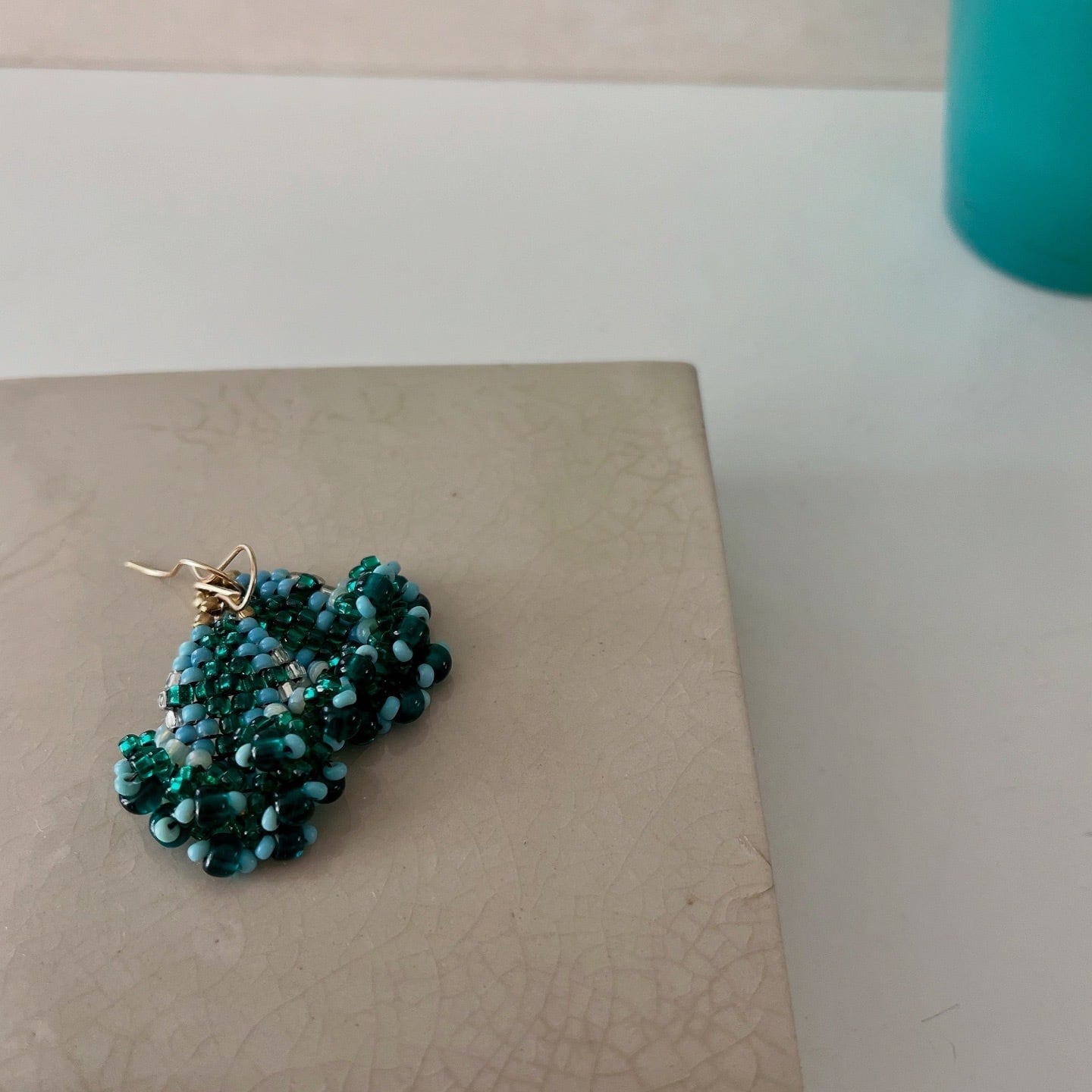 ピアス#water & green