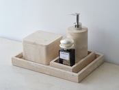MARBLE SOAP DISPENSER - Nero Marquina|大理石ソープディスペンサー