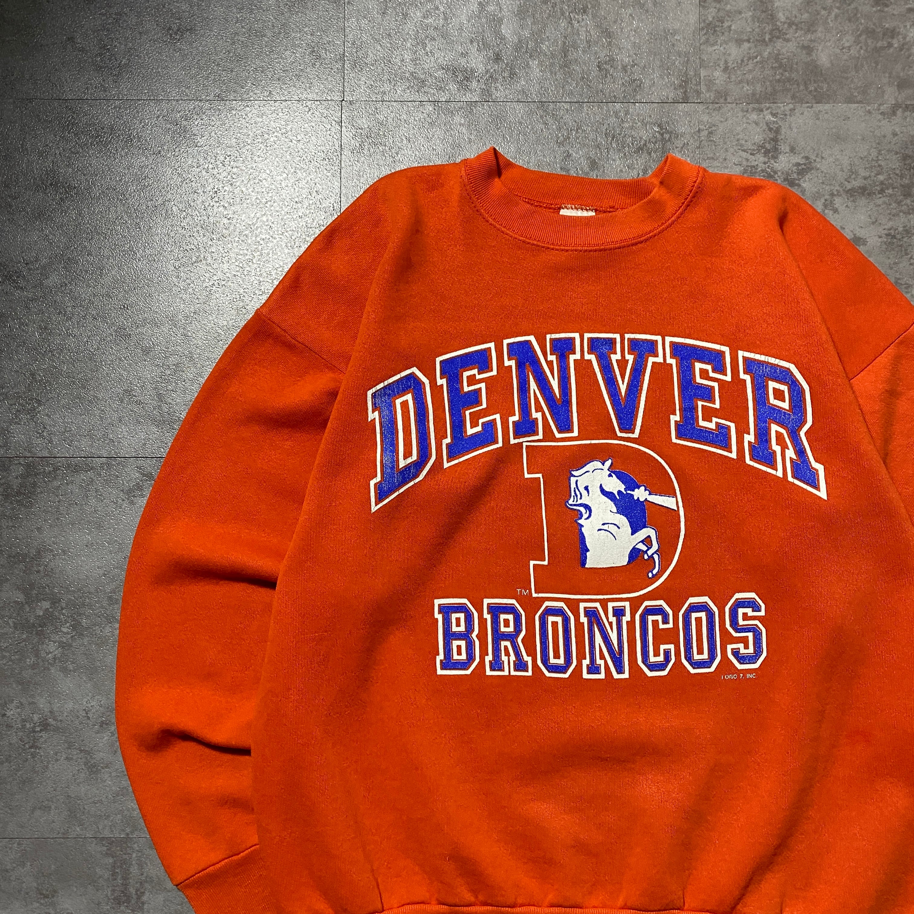 USA製】90's LOGO7 NFL DENVER BRONCOS デンバー・ブロンコス プリント